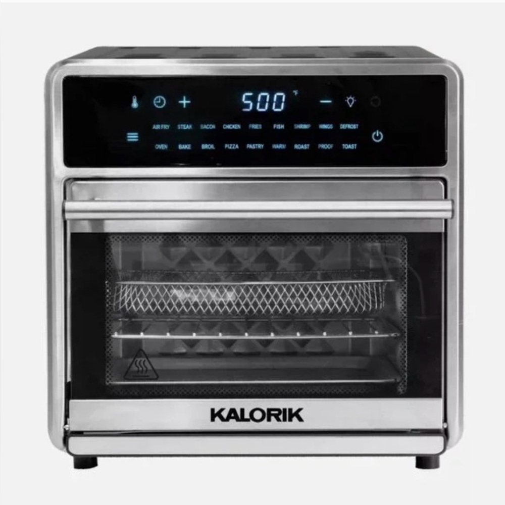 16 Quart Air Fryer Oven and Grill, Stainless Steel. ( new with box)